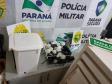 Ações da PM em Cascavel e região resultam em duas armas e mais de 10 quilos de maconha apreendidos