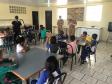 Polícia Militar recebe crianças em batalhão no Litoral do Estado