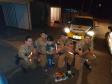 Policiais militares realizam sonho de menino no Oeste do Estado