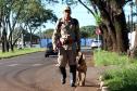 Foz do Iguaçu, 19 de novembro de 2018. Prova de Certificação de Cães - BM