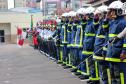 Curitiba, 21 de janeiro de 2019 - Passagem de comando corpo de bombeiros paraná