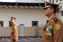 Curitiba, 21 de janeiro de 2019 - Passagem de comando corpo de bombeiros paraná