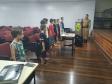 Projeto desenvolvido pelo BPFron no Interior do Estado visa aproximação de crianças com a Corporação através da música 