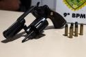 Paranaguá, 29 de Janeiro de 2019. Apreensão de Arma de Fogo
