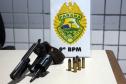 Paranaguá, 29 de Janeiro de 2019. Apreensão de Arma de Fogo