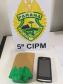 Em dois dias, mais de 23 quilos de maconha são apreendidos pela PM no Noroeste do estado; quatro pessoas são presas