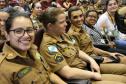 Curitiba, 26 de fevereiro de 2019. Homenagem as policiais militares pelo dia internacional da mulher