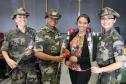 Curitiba, 26 de fevereiro de 2019. Homenagem as policiais militares pelo dia internacional da mulher