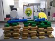 Munições e 40 quilos de maconha são apreendidos em apenas uma abordagem em União da Vitória (PR)