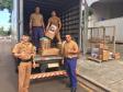Campanha Abrace Vidas do 2º Batalhão arrecada quase oito toneladas de mantimentos para o Hospital do Câncer de Londrina (HCL)