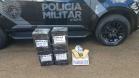 Equipe do Pelotão de Choque apreende mais de 61 quilos de maconha na cidade de Londrina; dois homens são presos