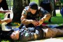 São José dos Pinhais, 30 de março de 2019. Exercício de APH Tático - 17º BPM