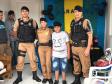 Admirador da PM recebe visita de policiais no dia do aniversário em Pato Branco (PR)