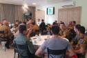 Londrina, 10 de abril de 2019. Visita do Secretário de Segurança ao 5º BPM em Londrina