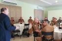 Londrina, 10 de abril de 2019. Visita do Secretário de Segurança ao 5º BPM em Londrina