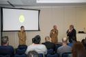 Pinhais, 11 de abril de 2019. Palestra do Cel. Hudson na Expotrade