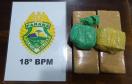 Mais de 1,6 quilos de maconha e 178 pedras de crack são apreendidos pela PM no Norte Pioneiro do estado