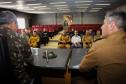 Curitiba, 15 de abril de 2019. Visita do General Tómas - Comandante da 5ª Divisão do Exército