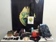 Trio pratica roubo e rastreador de celular entrega localização para a PM na CIC, em Curitiba