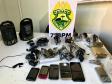 Operação conjunta entre batalhões da PM e Polícia Civil resulta no cumprimento de Mandados Judiciais e no encaminhamento de três pessoas no Noroeste do estado