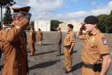 São Jose dos Pinhais, 20 de Maio de 2019. Dia do Patrono da PMPR. Entrega de Medalha Cel Sarmento pelo Comandante Geral Cel Pericles ao Sd. Haccourt.