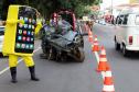 Curitiba, 27 de maio de 2019. Blitz Educativa Maio Amarelo