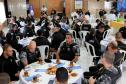 Batalhão da PM rende homenagens a seus integrantes em Ponta Grossa (PR)