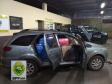 Na Fronteira do estado com o Paraguai, grande quantidade de anabolizantes é apreendida pela PM dentro de carro