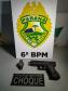No Oeste do PR, PM apreende drogas e arma de fogo durante o fim de semana