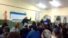 Segurança no trânsito é tema de palestra de policiais em escola municipal de Ponta Grossa