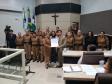 Câmara Municipal entrega Moção de Aplausos para policiais militares femininas de Guarapuava, no Centro-Sul do estado 