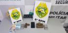 Em ações separadas, quatro pessoas são encaminhadas por tráfico de drogas em Cascavel (PR)
