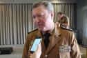 Curitiba, 30 de julho de 2019.  Passagem de Comando Diretoria de Finanças. Foto: Entrevista Cel Rothenburg.