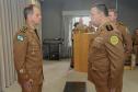 Curitiba, 30 de julho de 2019.  Passagem de Comando Diretoria de Finanças. Foto: Cel Moraes e Cel Mauricio passando Comando da D.F.