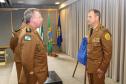 Curitiba, 30 de julho de 2019.  Passagem de Comando Diretoria de Finanças. Foto: Cel. Rothenburg Recebendo Comando da D.F. do Cel Morais.