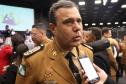 Curitiba, 04 de agosto de 2019.  Culto da Policia Militar Comunidade Alcance . Foto: entrevista Cel Prestes.