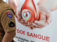 Militares estaduais de Ponta Grossa (PR) doam sangue em comemoração aos 165 anos da Corporação