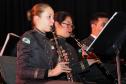 Curitiba, 06 de agosto de 2019. Concerto da Banda de Música do Colégio da Polícia Militar.