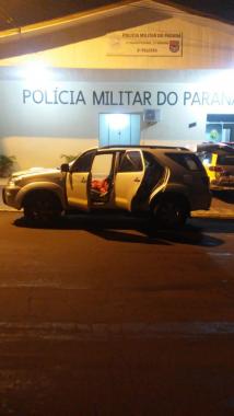 No Sudoeste do PR, insistência e habilidade de equipes policiais durante acompanhamento tático resulta na apreensão de veículo roubado