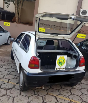 BPFron impede que veículo furtado em Toledo (PR) atravesse o Paraguai 