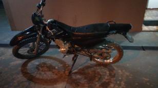 Motocicleta furtada é recuperada pela PM em Tibagi (PR), nos Campos Gerais 