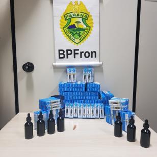 BPFron apreende maconha líquida em Cascavel (PR)