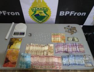 Denúncia leva BPFron a prender mulher e apreender 58 pedras de crack no Oeste do estado