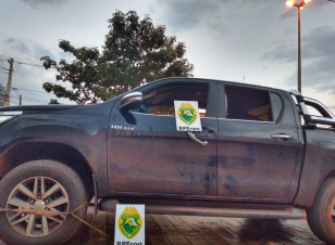 BPFron recupera veículo furtado e prende dois homens em Guaíra (PR)