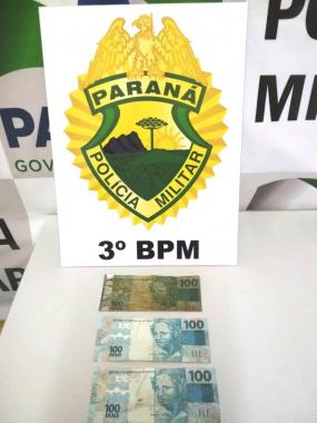Homem é preso com nota de R$ 100,00 falsa no Sudoeste do estado