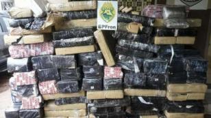 BPFron apreende mais de uma tonelada de maconha em Foz do Iguaçu (PR)