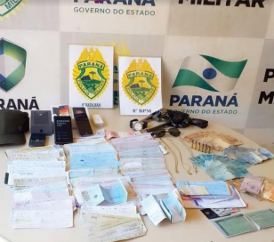 PM põe fim a roubo com reféns em Paranavaí (PR) e prende dois homens após negociação