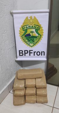 Diversos tabletes de maconha são apreendidos durante a operação Muralha/Hórus