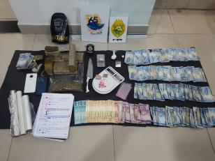PM prende seis e apreende grande quantidade de drogas em Guaratuba durante ação policial do Verão Maior 2019/2020