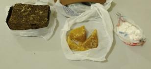 Em Morretes, no Litoral do estado, PM prende rapaz e apreende mais de 136 gramas de maconha, crack e cocaína